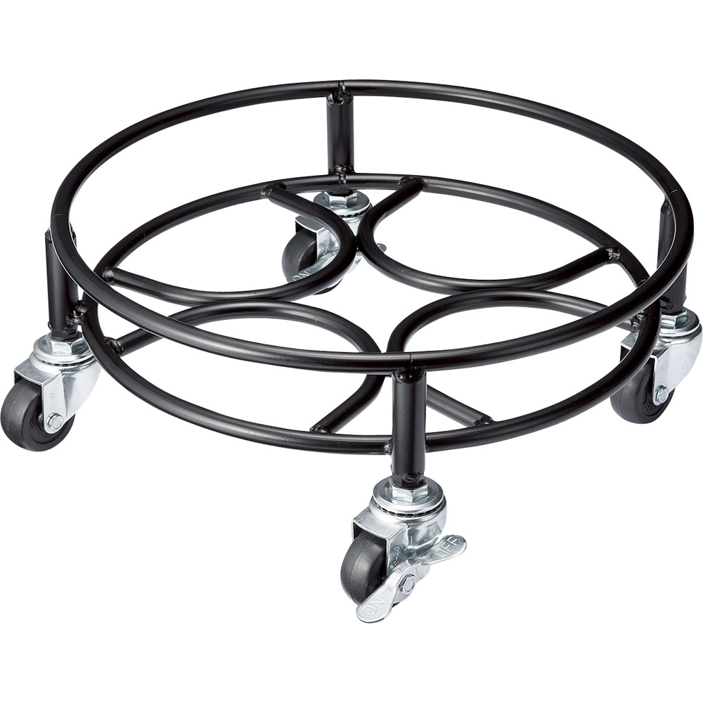 頑丈アイアンキャスター付き鉢台 径30cm 1個 フラワースタンド プランタースタンド 花台 G01209