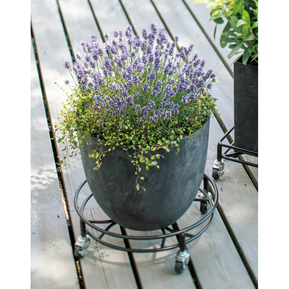 アートストーンプランター エッグM プランター 植木鉢 鉢カバー G01220