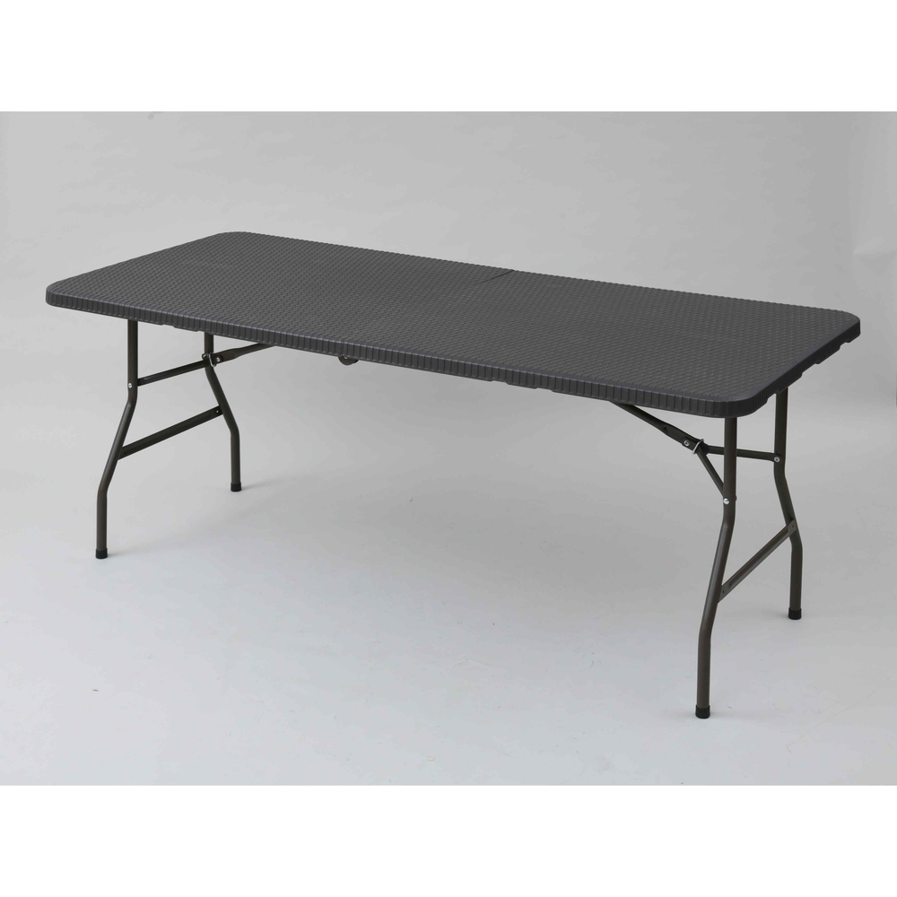 折りたたみ作業台シリーズ ラタン調テーブル ガーデンテーブル ガーデンファニチャー G01233