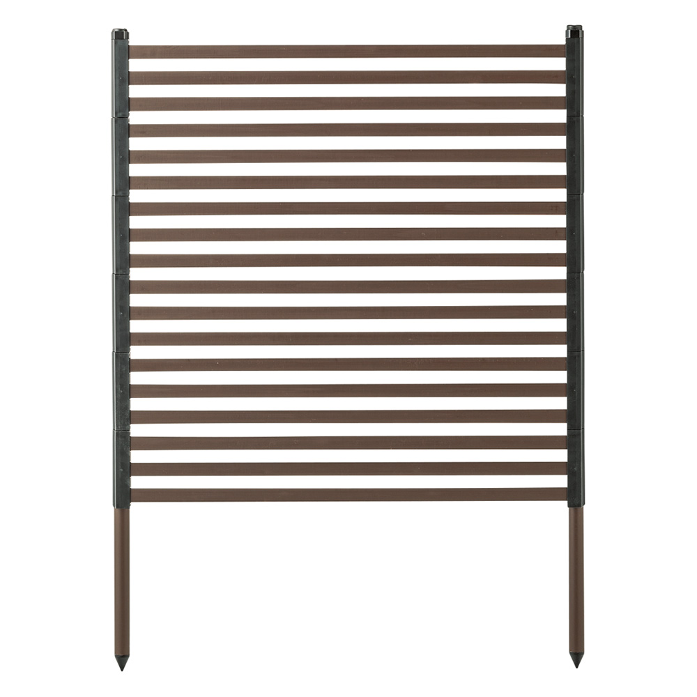 ハンギングできる目隠しフェンス 高さ120cm 2枚 G01704