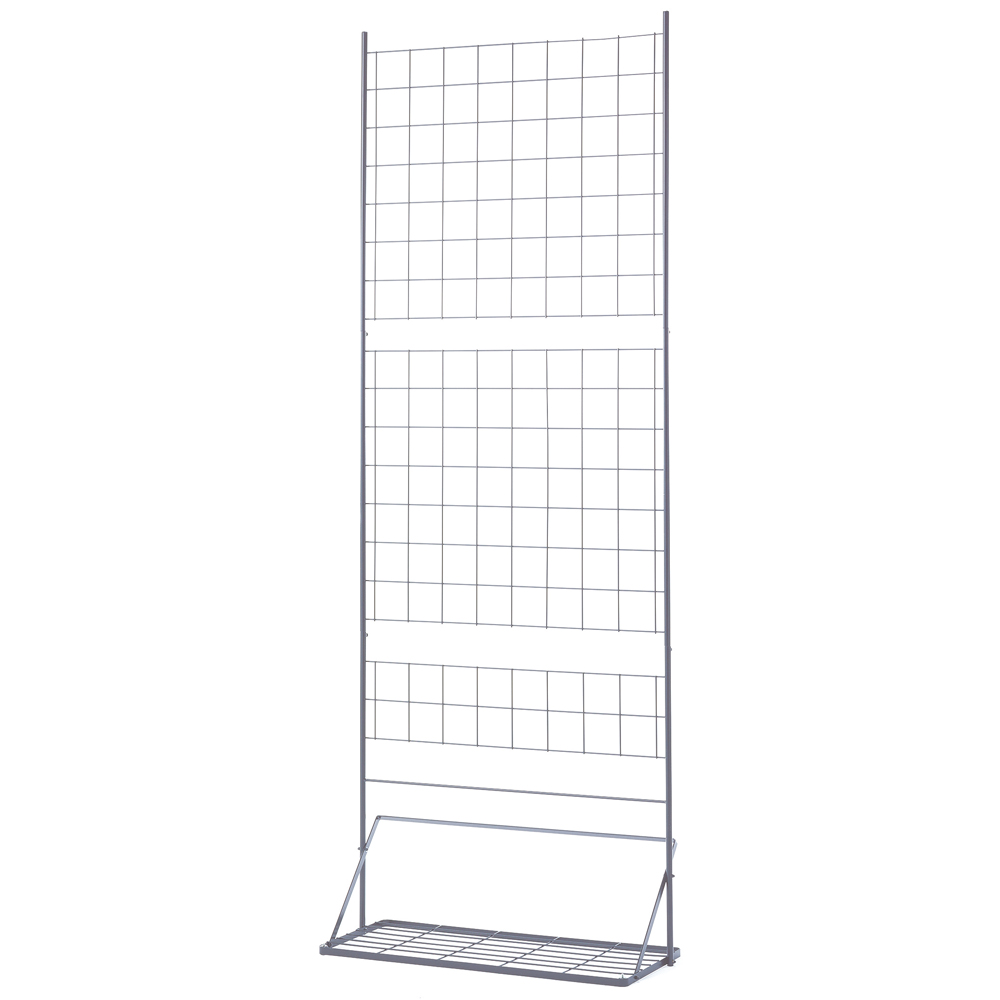 プランター台付きローズトレリス グレー2枚組 G01808