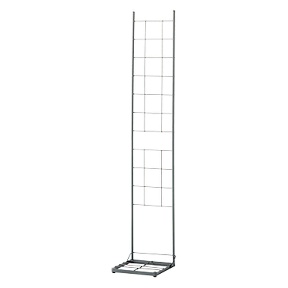 置き型スリムトレリス・植栽になじむグレー G03208