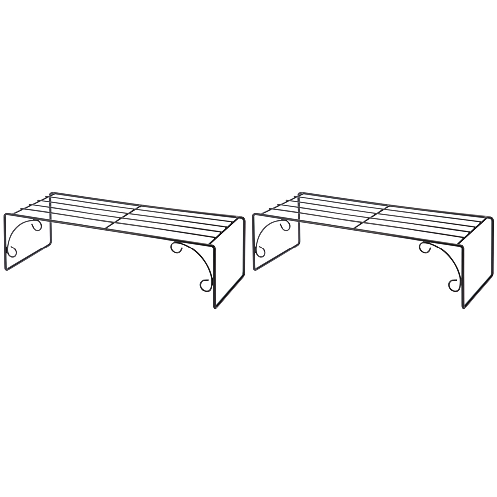 アイアン花台ラック 2個組 フラワースタンド プランタースタンド 花台 G03313