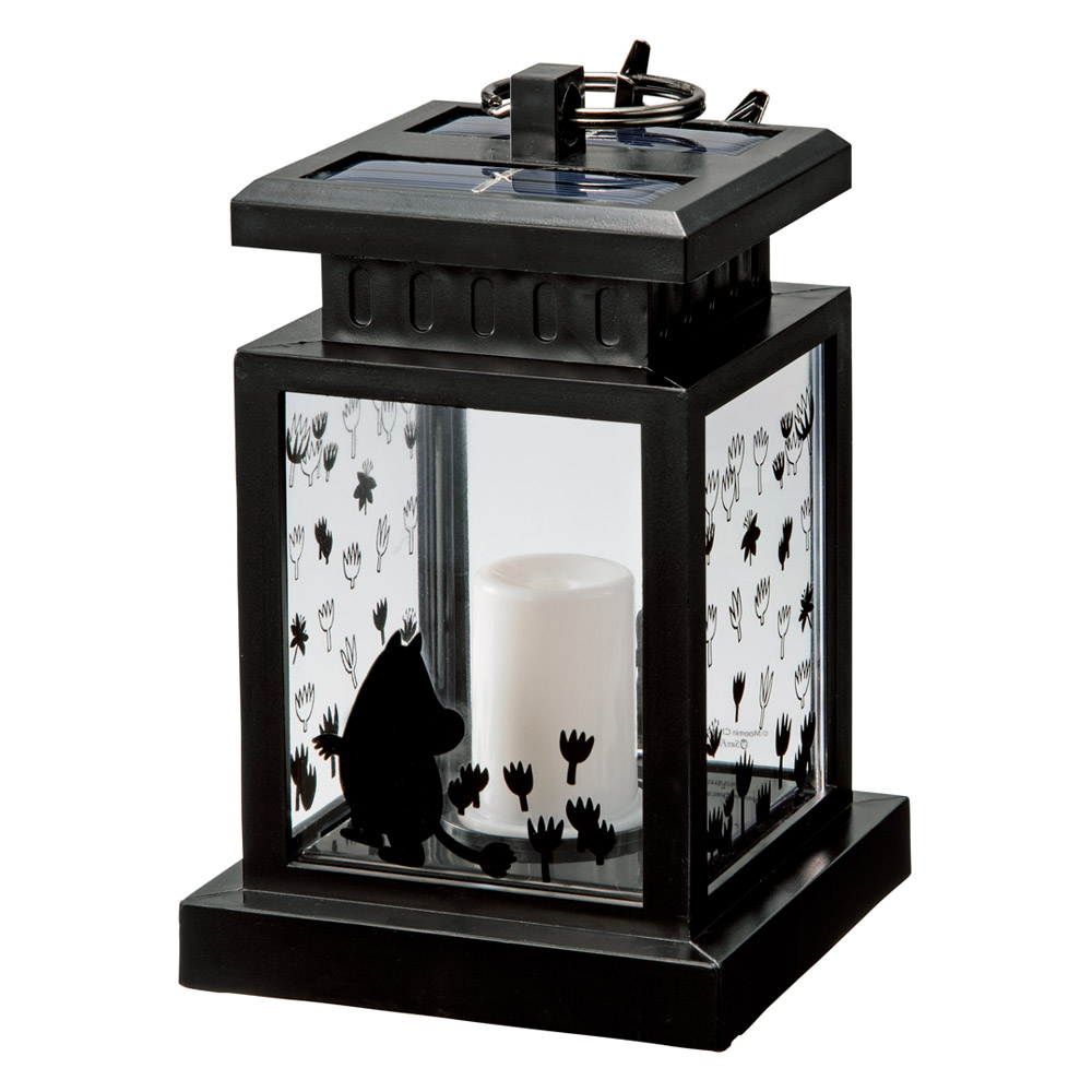 シルエットムーミンシリーズ ソーラーライト 照明器具 ライト 時計 G03403