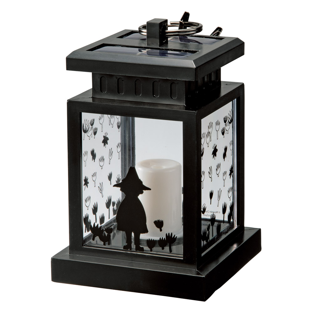 シルエットムーミンシリーズ ソーラーライト 照明器具 ライト 時計 G03403