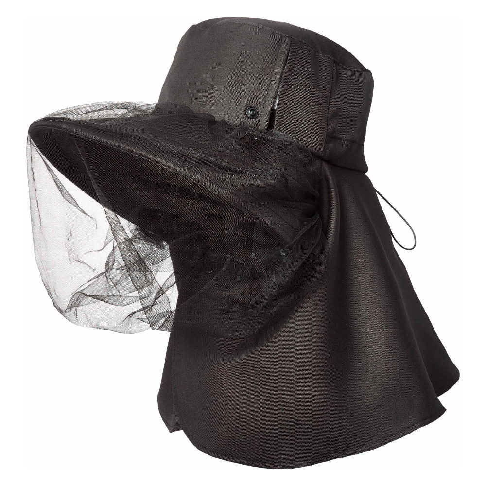 涼やか虫除けガーデニングUV帽子 ガーデニングウェア G03615