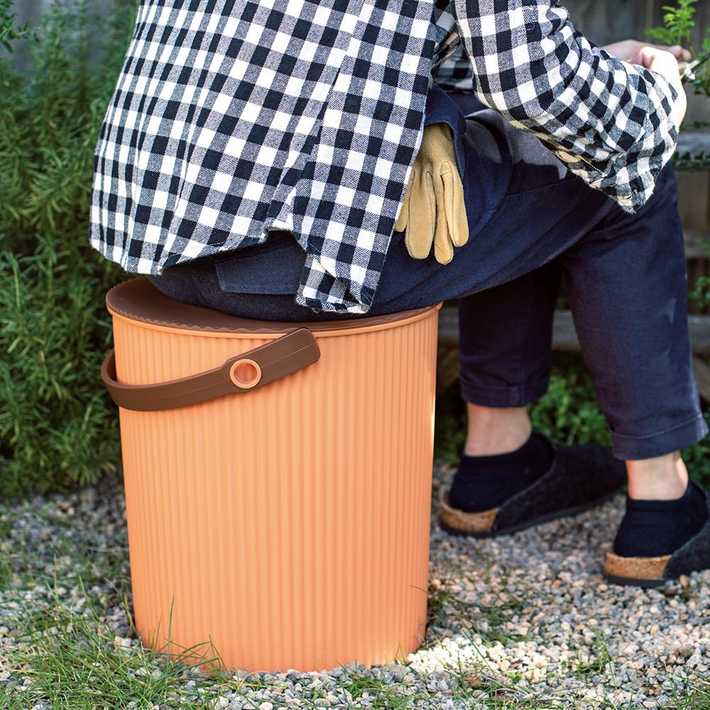 万能バケツ 大小セット ガーデニングツール 庭手入用品 G03620