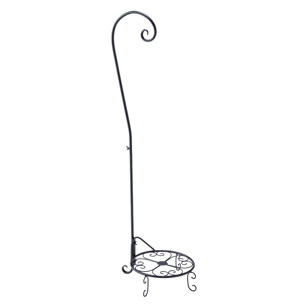 ハンギングスティック付き鉢台 フラワースタンド プランタースタンド 花台 G00203