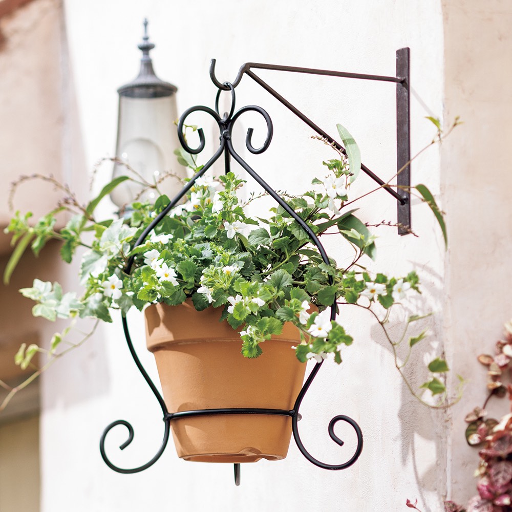 土谷ますみさん企画 置き掛け2WAYハンギングフック フラワースタンド プランタースタンド 花台 G00303