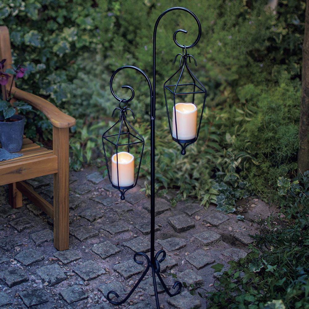 日陰でもOK!アンティーク調ライト ガーデン 庭用照明 G00403