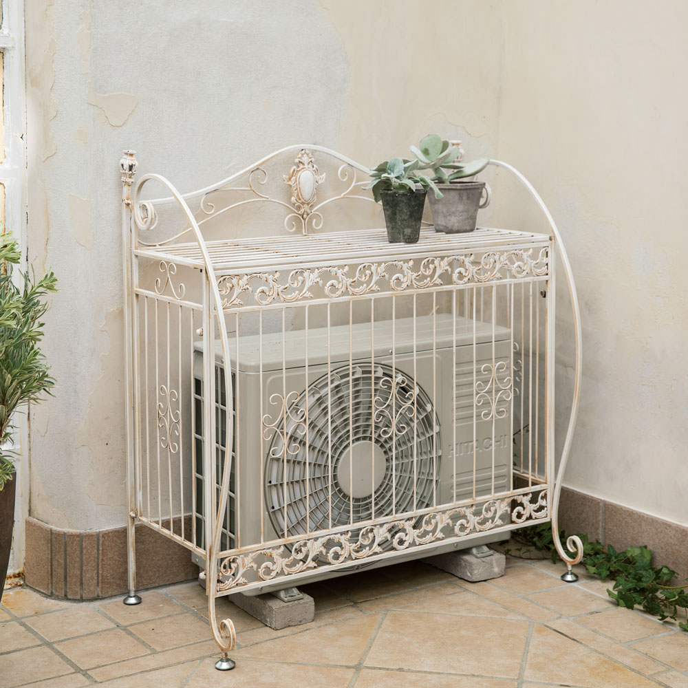 アンティーク調エレガント室外機カバー エアコン室外機カバー G00413