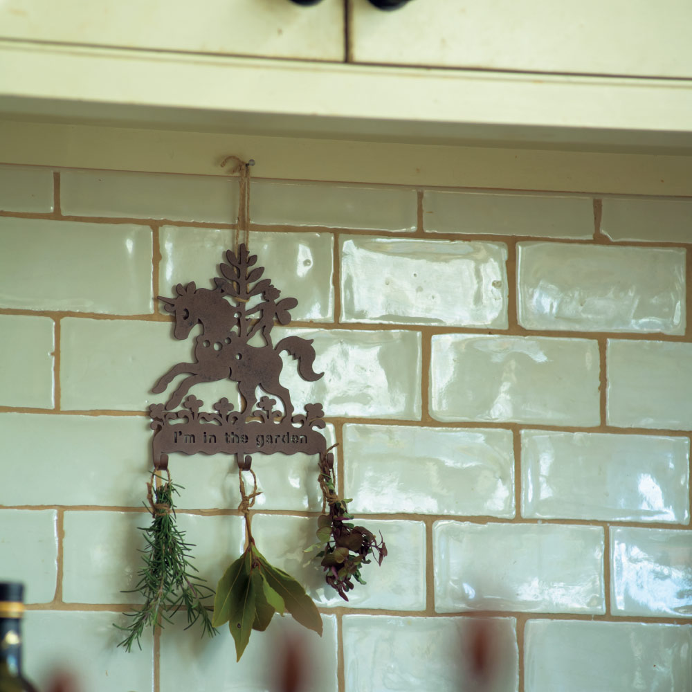 吉谷さんデザイン I’m in the garden3連フック ガーデニンググッズ G00909