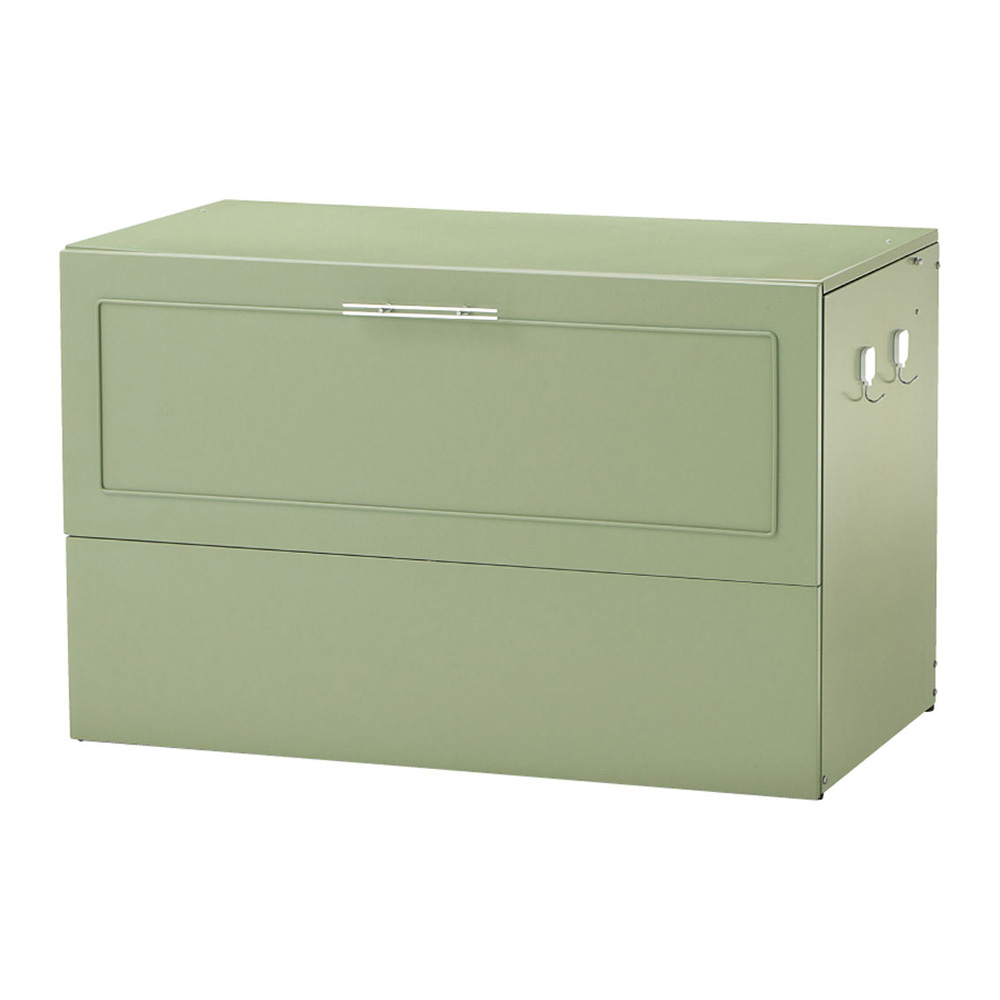 欧風ダストボックス〈セージグリーン〉奥行56cm 保管庫 G01017