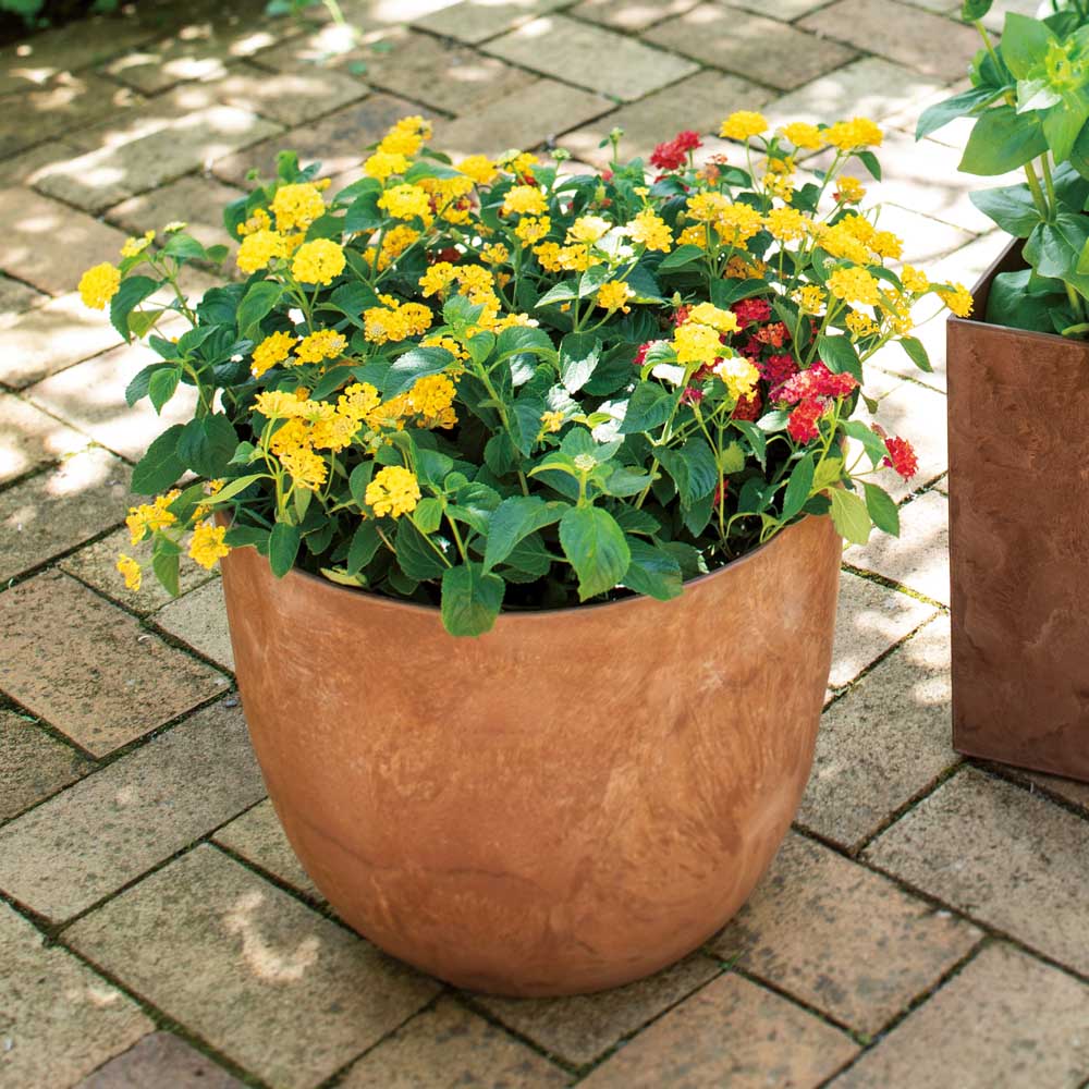 アートストーンプランター エッグM プランター 植木鉢 鉢カバー G01220