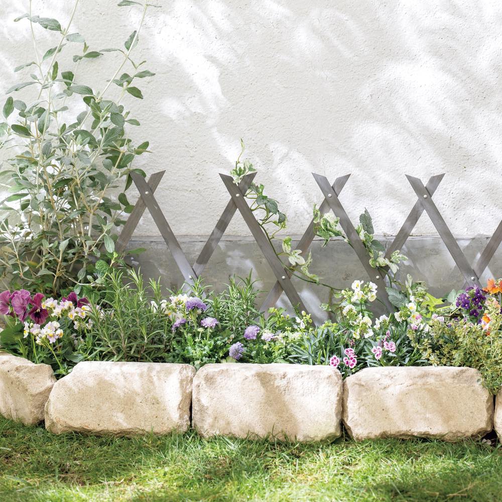 伸縮する基礎隠しフェンス 小 G01405