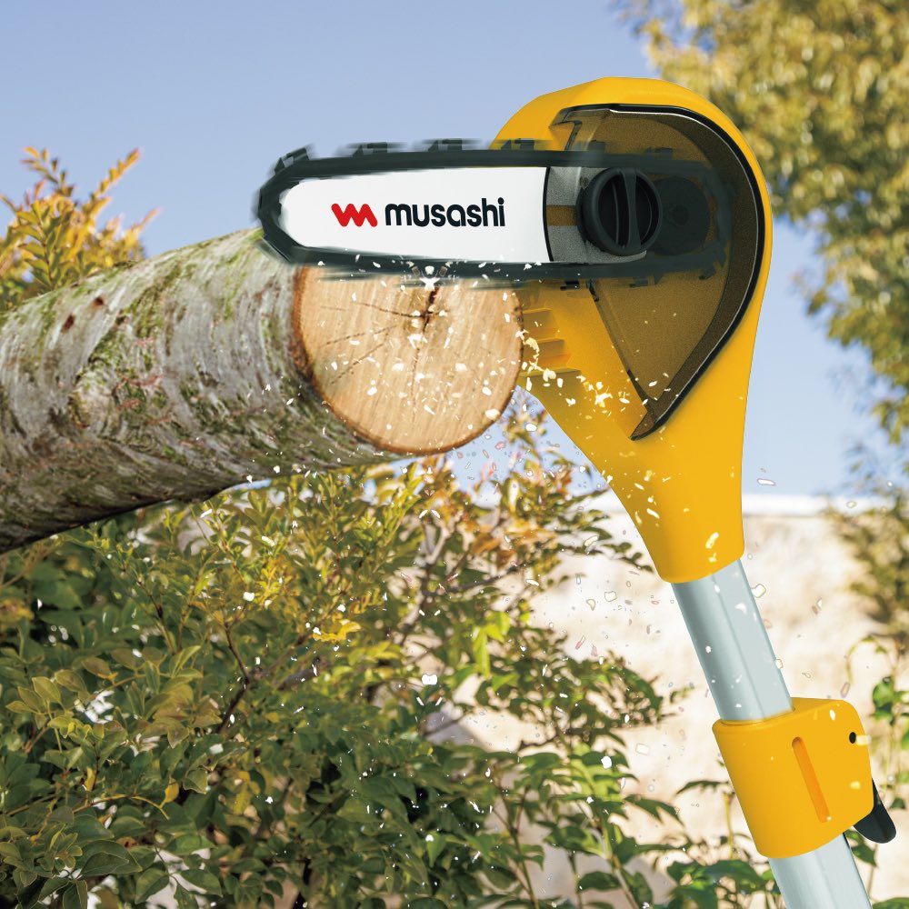 軽い力で！電動大枝カッター ガーデニングツール 庭手入用品 G01512