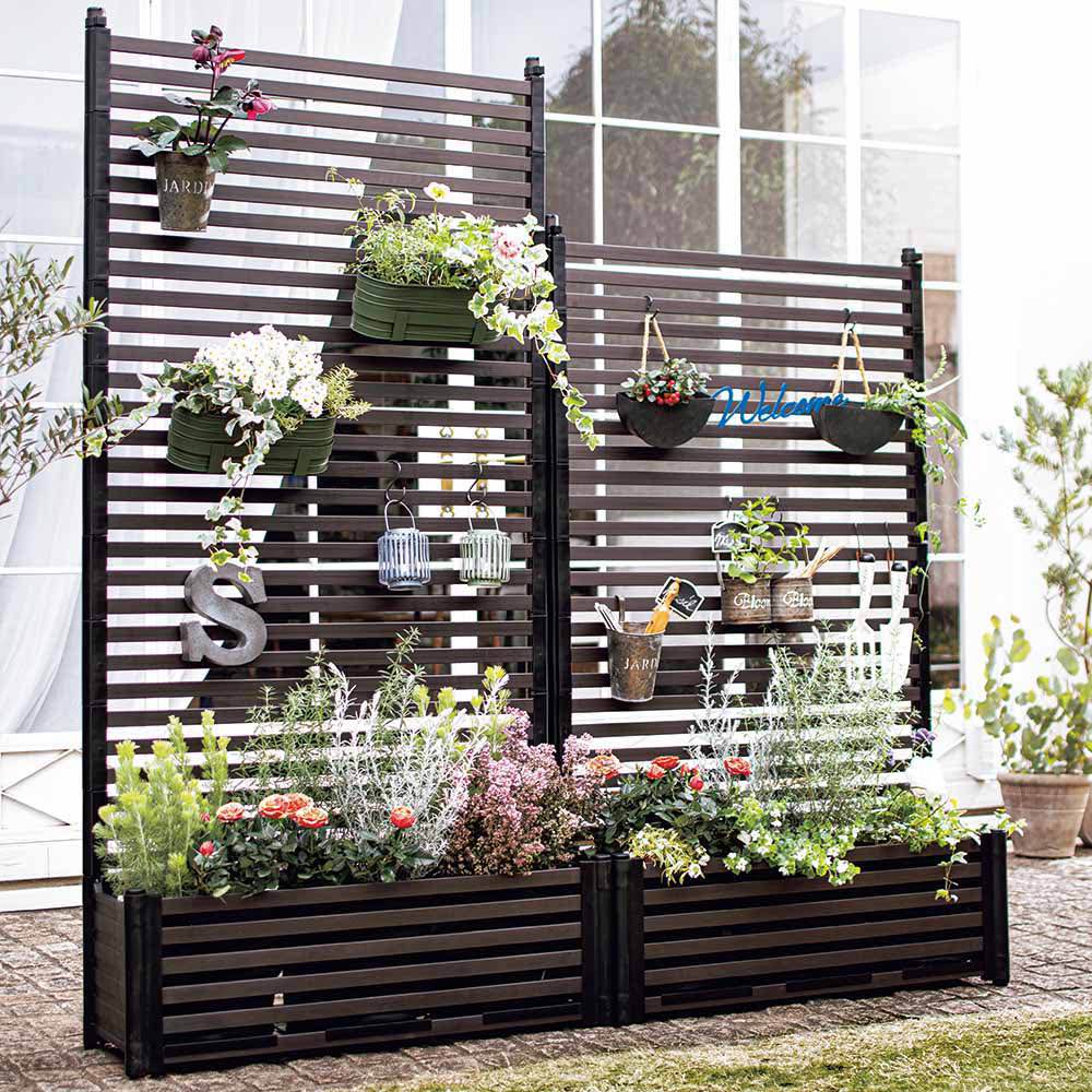 プランターカバー お得な2個組 プランター 植木鉢 鉢カバー G01712