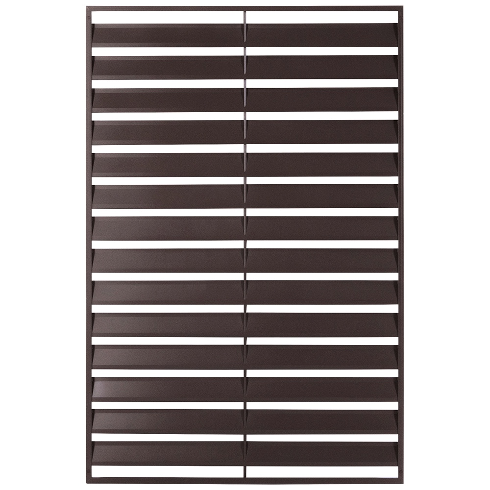 メッシュフェンス専用簡単取付目隠しルーバー 高さ150cm ブロックなし 1枚 G01720