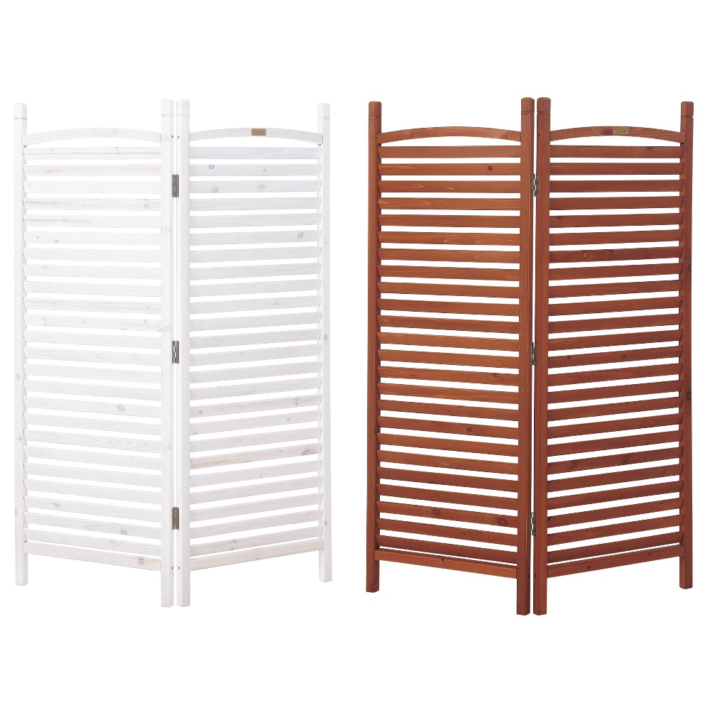 ≪2枚≫ 木製じゃばらフェンス G02008