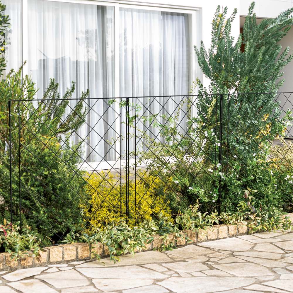 境界線に！ガーデンフェンス お得な6枚セット G02012