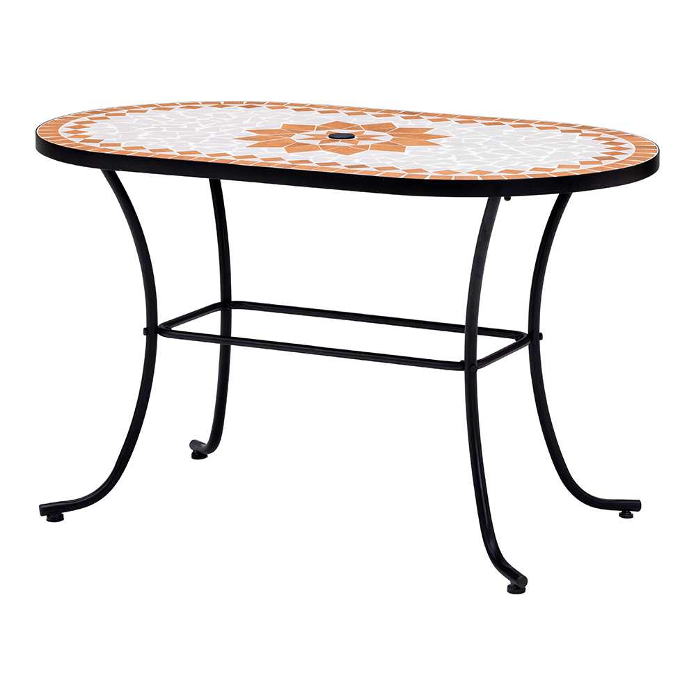 アンソレイユファニチャー オーバルテーブル ガーデンテーブル ガーデンファニチャー G02407