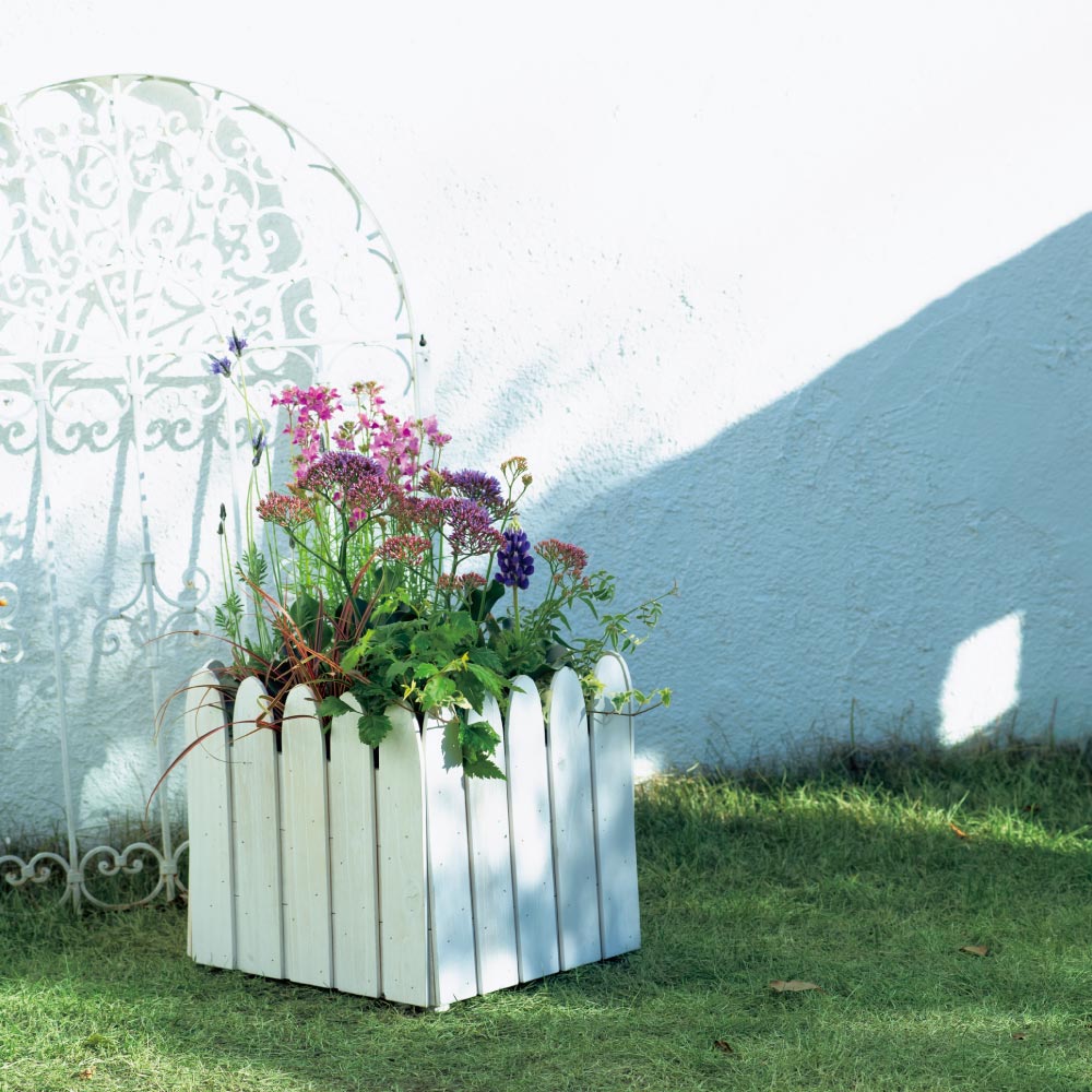 ピケットプランター プランター 植木鉢 鉢カバー G03316