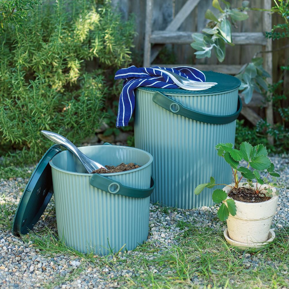 万能バケツ 大小セット ガーデニングツール 庭手入用品 G03620