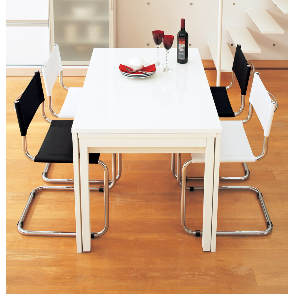 Boom ブーム 日本製UV塗装スライディングテーブル 正方形ダイニングテーブル 通販 - ディノス