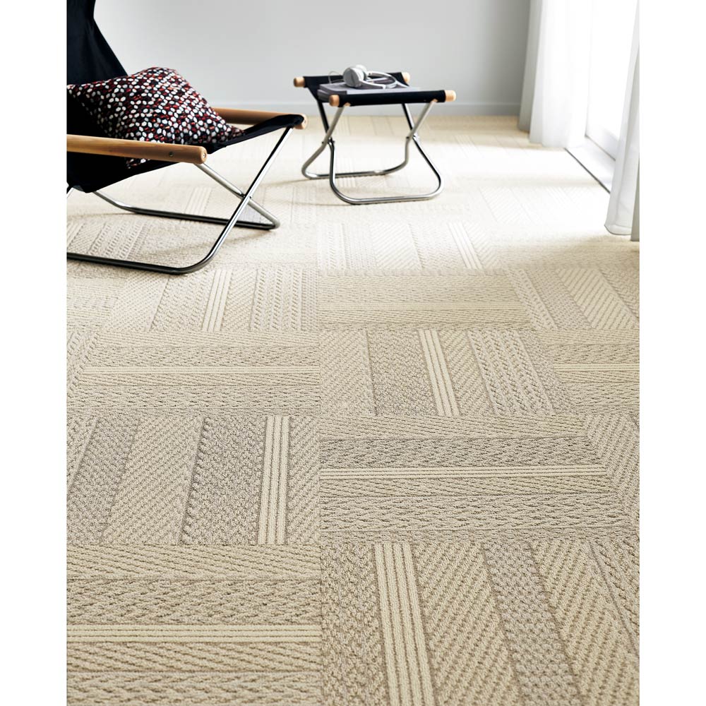 ニット柄タイルマット 通販 ディノス