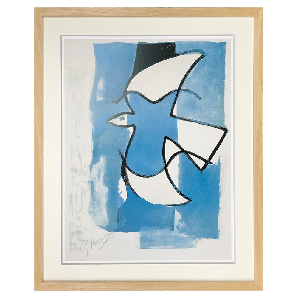 アート カレンダー 絵画 アートフレーム 壁掛け マチスのアート 青い鳥 738902