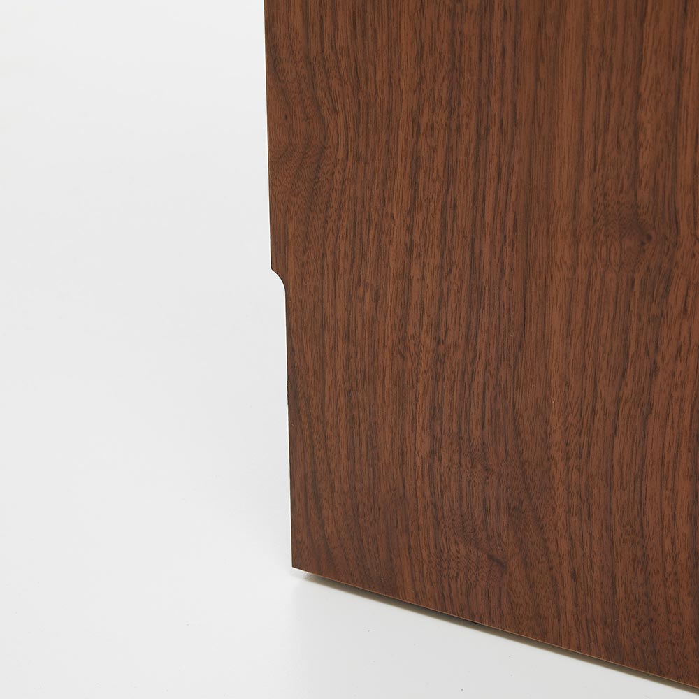 Louv/ルーヴ 木目キッチンシリーズ ウォルナット 幅90cm高さ190cm ディノスANAmall店