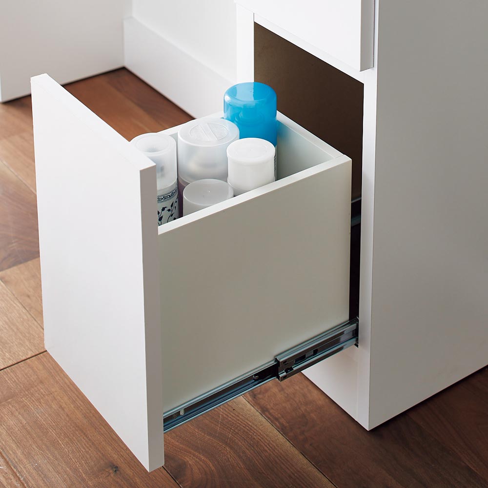 Milath/ミラス 薄型ワイドドレッサー 幅120.5cm 奥行30cm高さ132cm ディノスANAmall店