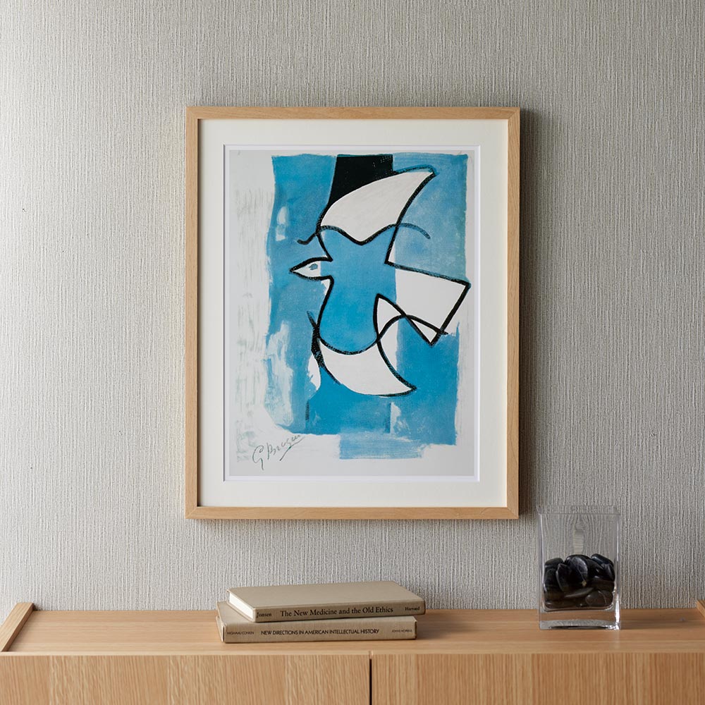 額装品/The Bird/ジョルジュ ブラック/ポスター/アート/インテリア Amazon.co.jp: ポスター ジョルジュ ブラック The Bird 額装品 ウッド