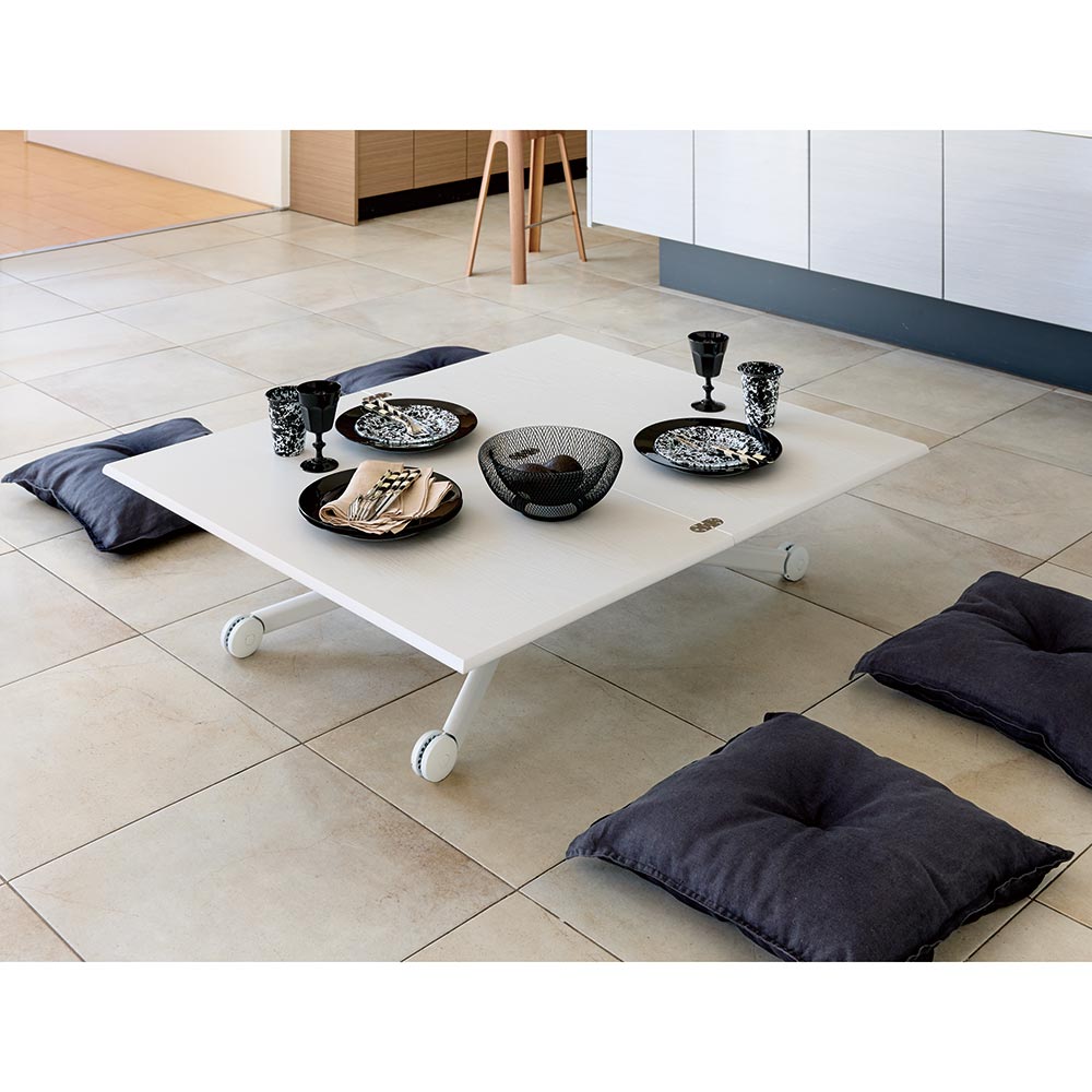 イタリア製 リフトアップ テーブル 1〜6人