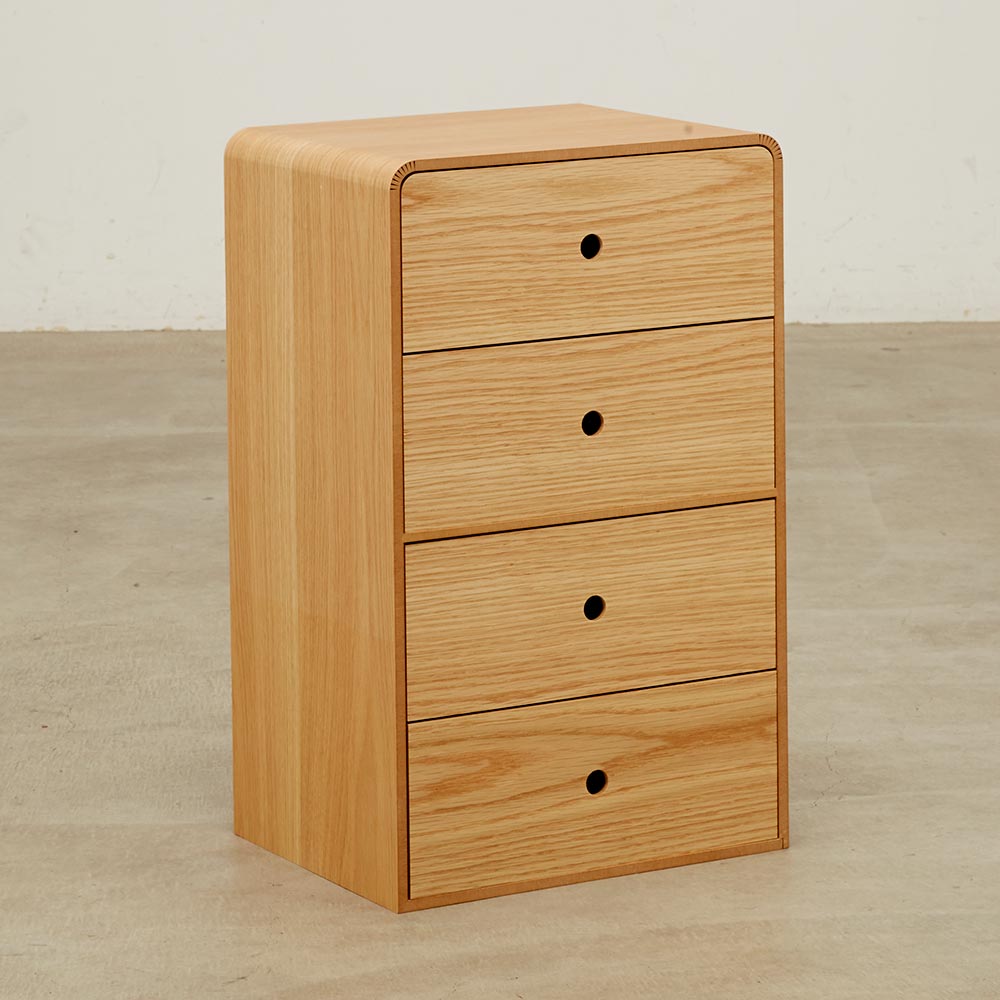 Tiroirs/ティロワール リビング収納 4段チェスト リビング リビング収納 H70804