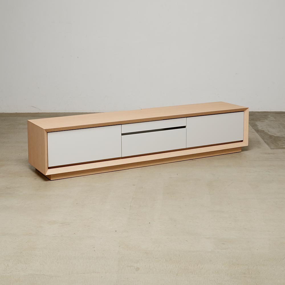 テレビ台 幅180高さ38.5cm 【Duetoni/デュエトーニ リビング収納シリーズ】 ローボード テレビ台 テレビボード H71008