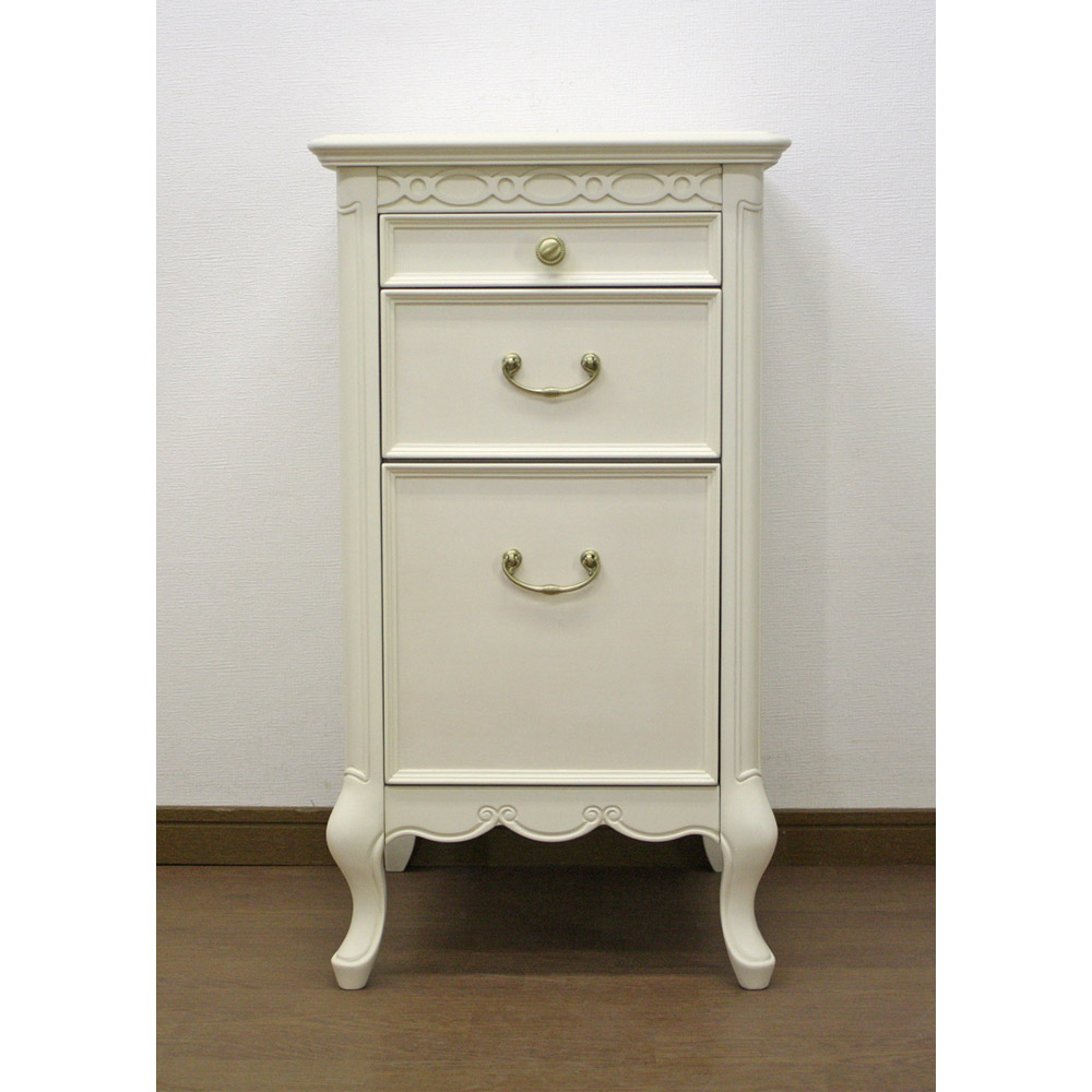 エレガントクラシックシリーズ コスメチェスト・ミニチェスト 幅40cm高さ72cm リビング リビング収納 H72323