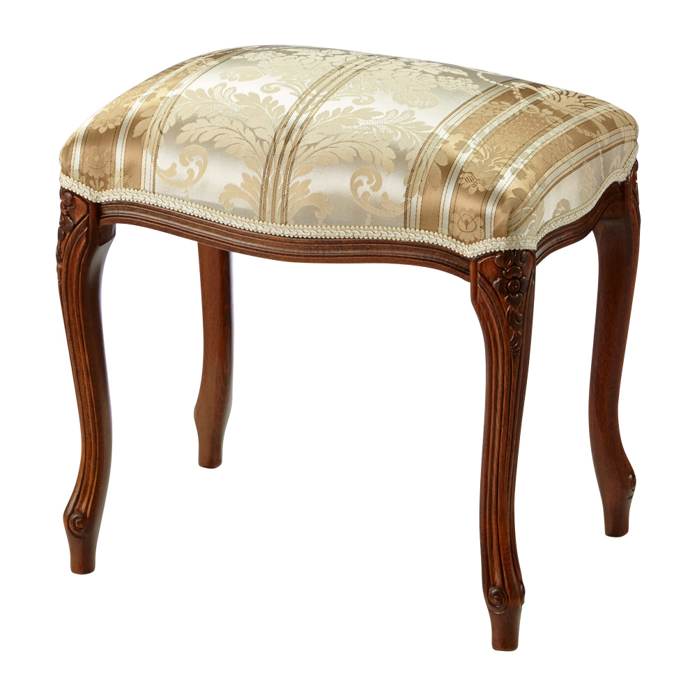 イタリア製平織ストライプ スツール スツール 丸椅子 椅子 チェア H72404