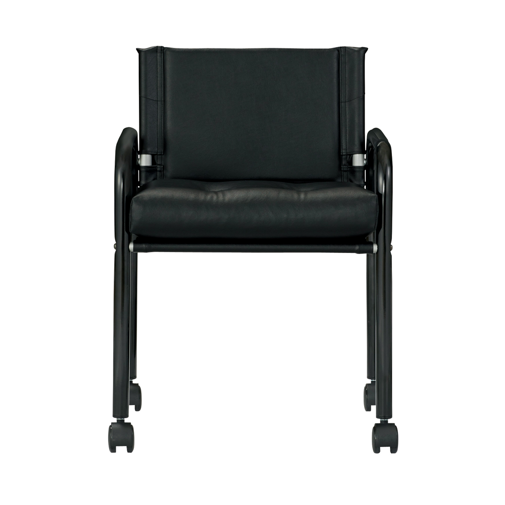 HOUSE STYLING限定モデル Captain103/キャプテンチェア 人工皮革マットブラックフレーム［innovator・イノベーター］ デザイナーズチェア 椅子 チェア H72606