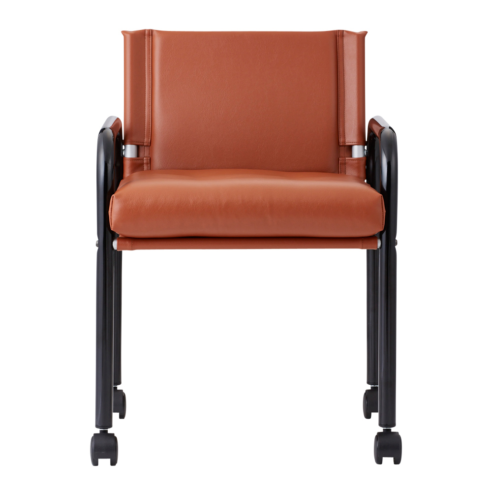 HOUSE STYLING限定モデル Captain103/キャプテンチェア 人工皮革マットブラックフレーム［innovator・イノベーター］ デザイナーズチェア 椅子 チェア H72606