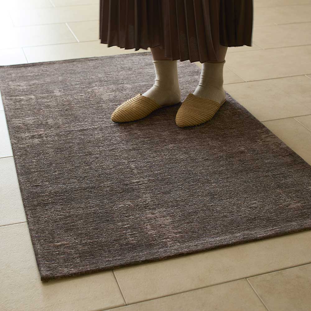 ≪約60cm×90cm≫Velato/ヴェラート ジャカード織マット 玄関マット カーペット ラグ マット H72906