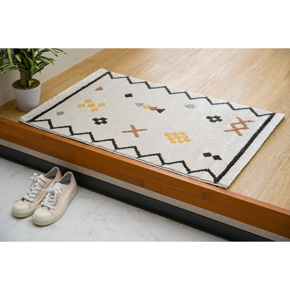 ≪50×80cm≫トルコ製デザイナーズマット 玄関マット カーペット ラグ マット H72921