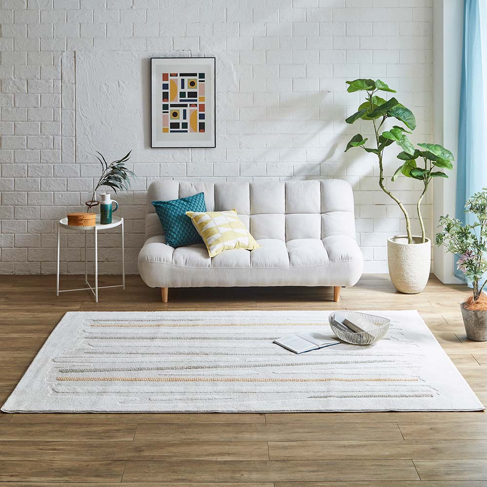 ≪200×250cm≫トルコ製デザイナーズラグ ラグ 絨毯 カーペット マット H72927