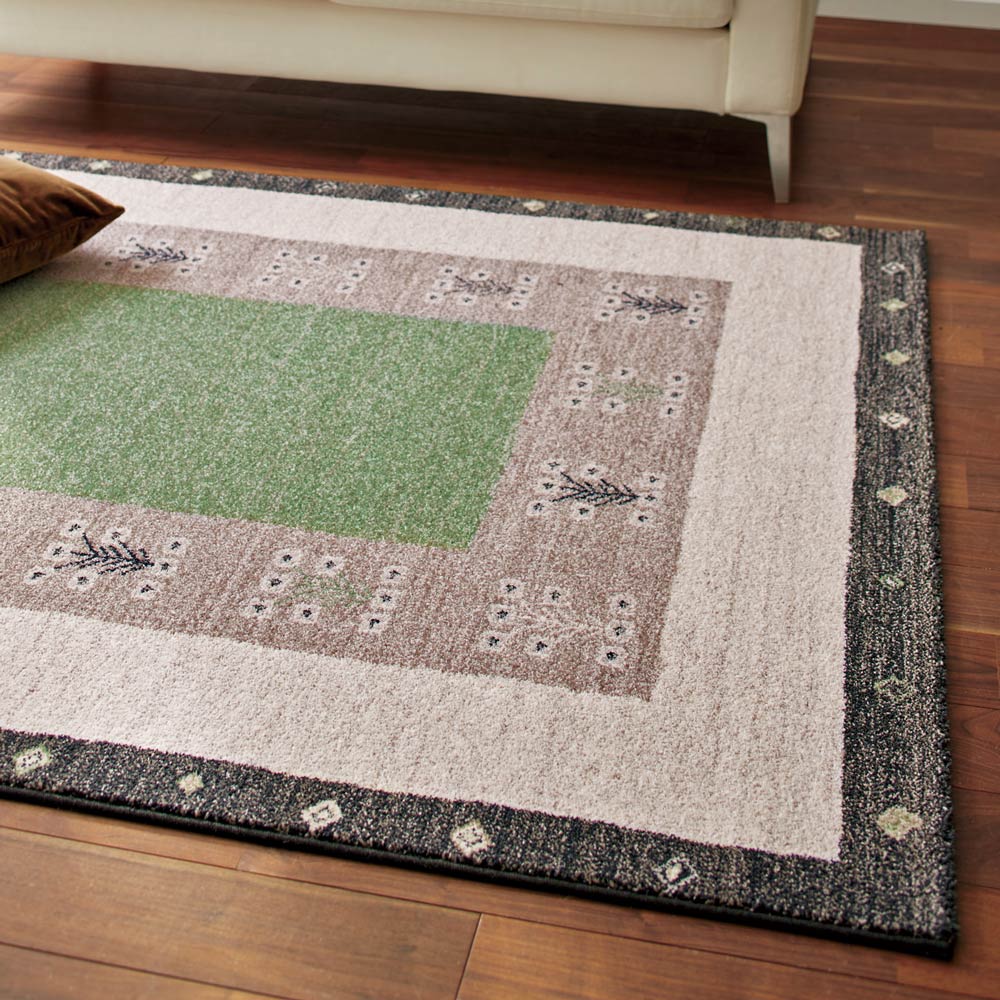 ≪約200×290cm≫ Vokko ウィルトン織ラグ カバー カーペット ラグ マット H73009