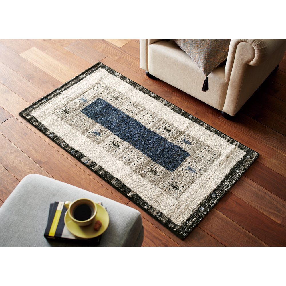 ≪約80×150cm≫ Vokko ウィルトン織マット 玄関マット カーペット ラグ マット H73014