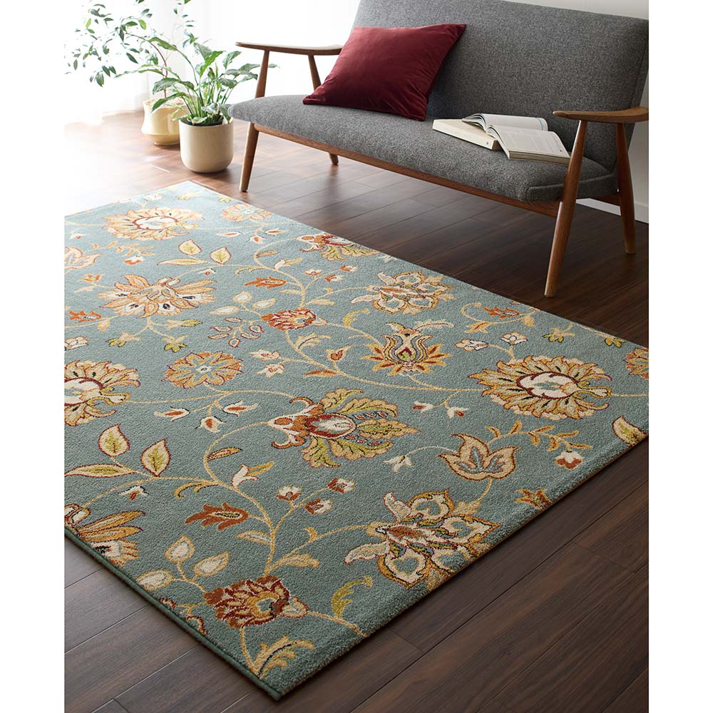 ≪約200cm×290cm≫Celestin/セレスティン ウィルトン織ラグ カバー カーペット ラグ マット H73204