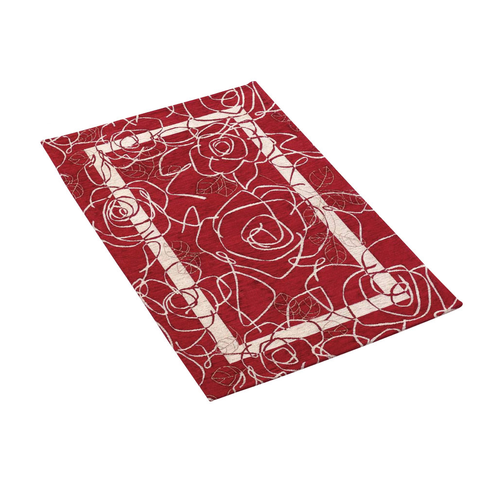 ≪約55×75cm≫ イタリア製 Camelia カメリア ゴブラン織玄関マット 玄関マット カーペット ラグ マット H73228