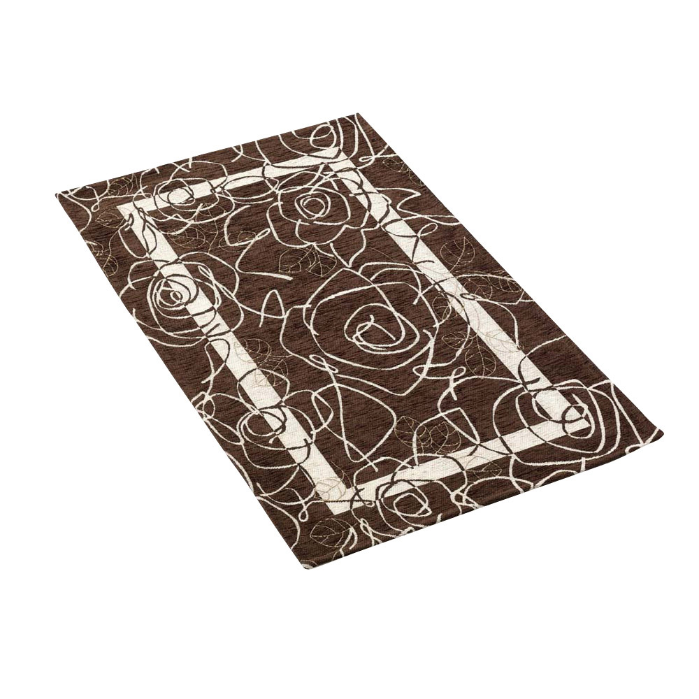 ≪約65×90cm≫ イタリア製 Camelia カメリア ゴブラン織玄関マット 玄関マット カーペット ラグ マット H73229