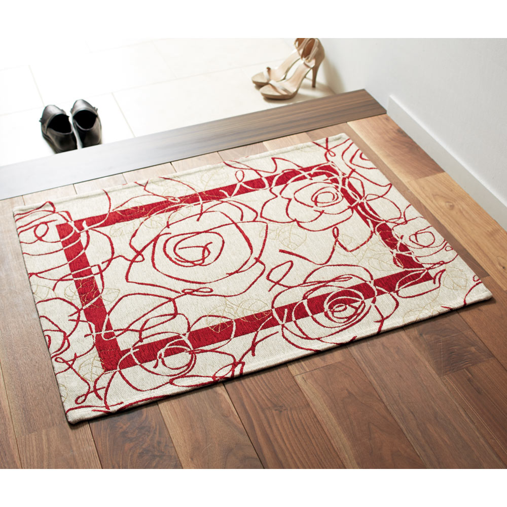 イタリア製 Camelia/カメリア ゴブラン織ラグ 円形 約径175cm 洗えるラグ カーペット ラグ マット H73242