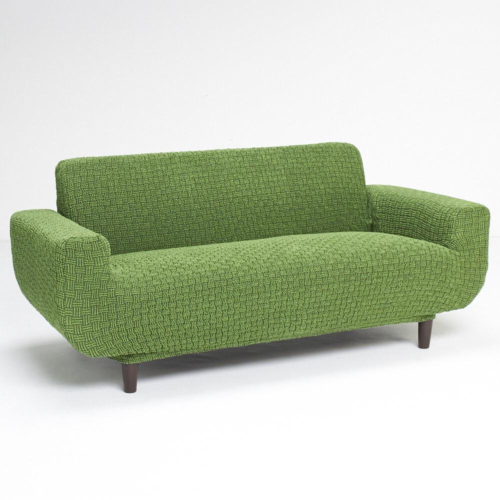 ≪2人掛・アーム付き≫ スペイン製ソファカバー ［ティナ］ 人掛けソファーカバー ソファーカバー H73305